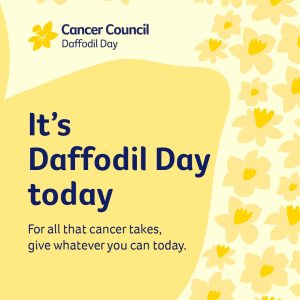 Daffodil Day graphic
